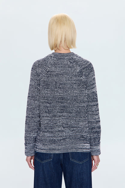 Edie Sweater - Navy Marl