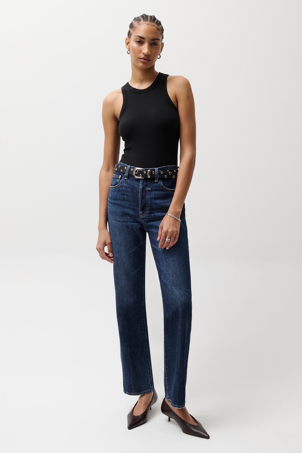 Cassie Super High Rise Straight Jean Cultivate