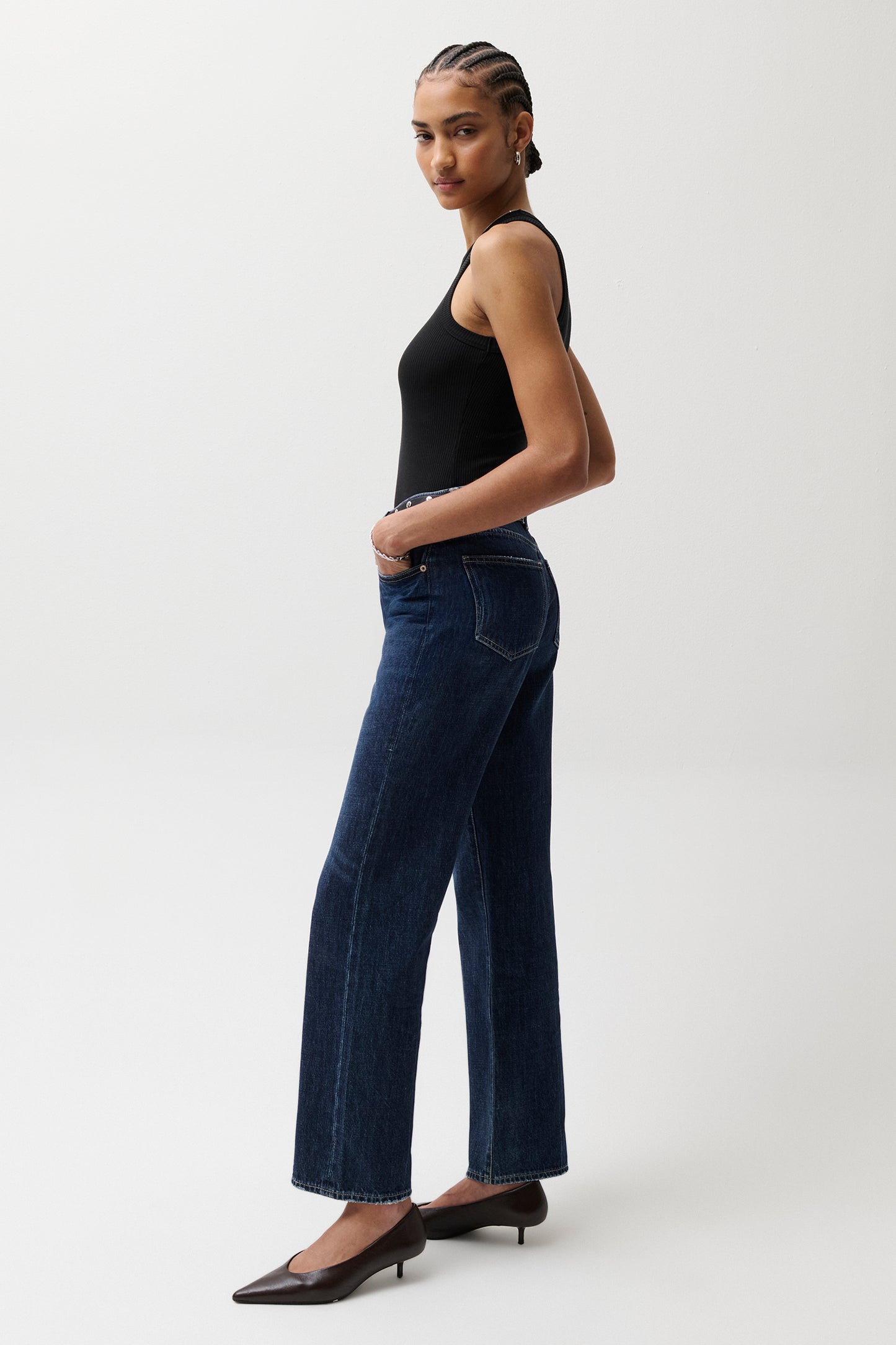 Cassie Super High Rise Straight Jean - Cultivate