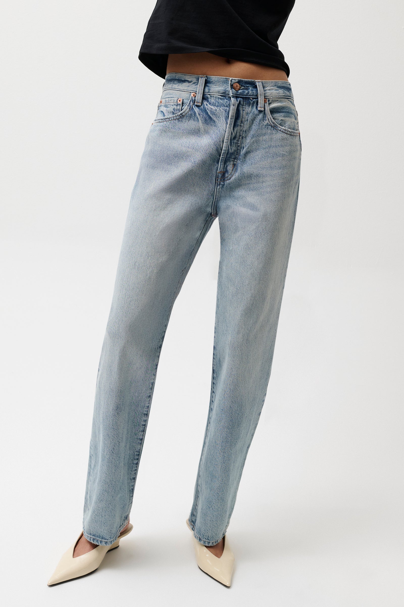 Cassie Super High Rise Straight Jean - Bramble – Pistola Denim
