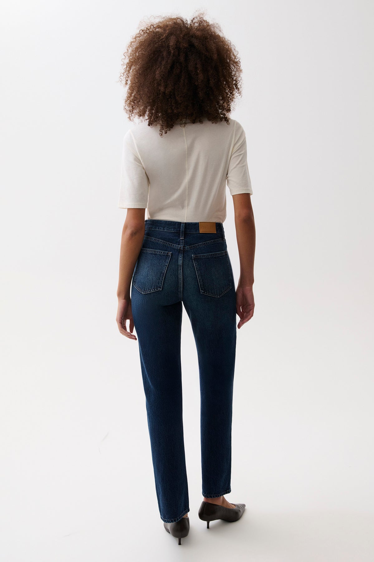 Cassie Super High Rise Straight - Polaris