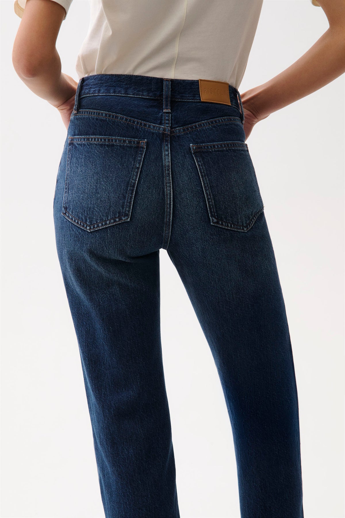 Cassie Super High Rise Straight - Polaris