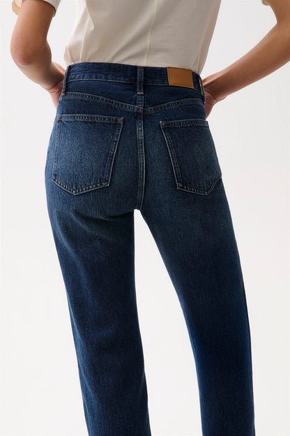 Cassie Super High Rise Straight - Polaris