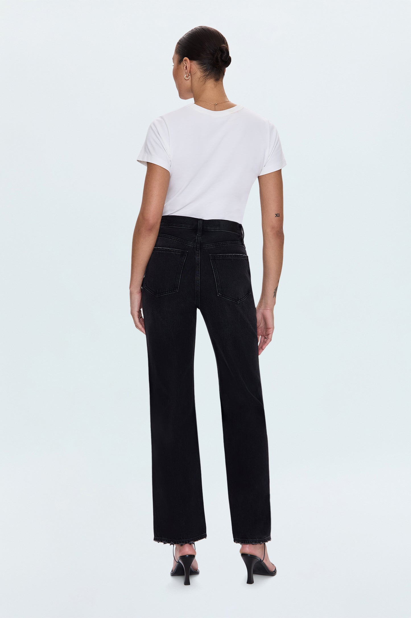 Cassie Super High Rise Straight Jean - Stormy