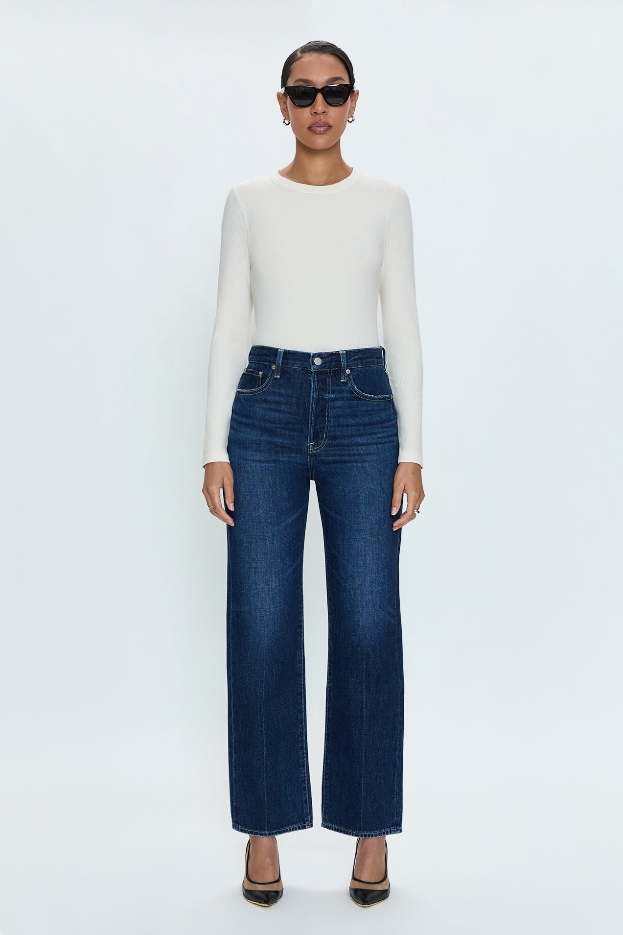 Cassie Super High Rise Straight Jean - Cultivate