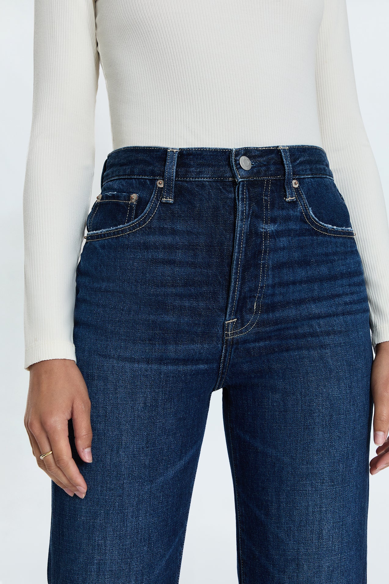 Cassie Super High Rise Straight Jean - Cultivate