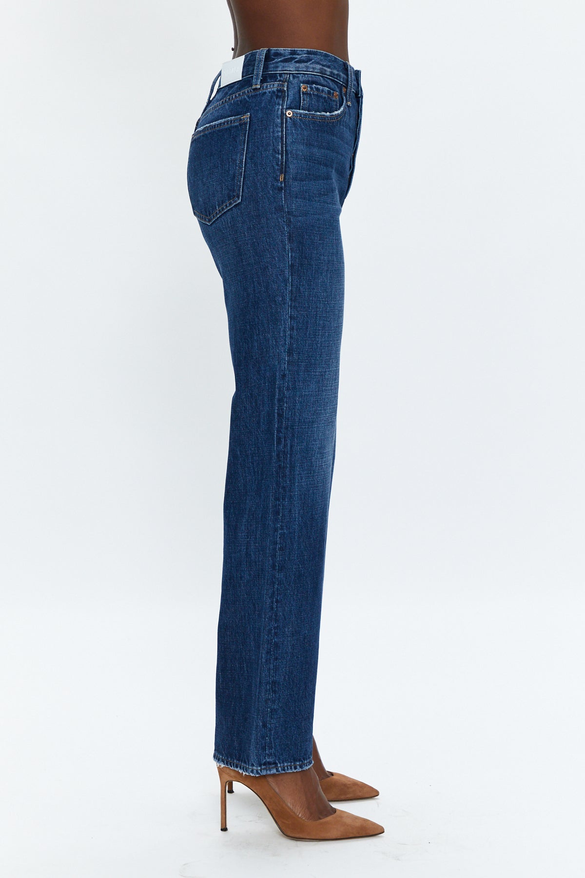 Cassie Super High Rise Straight - Eton