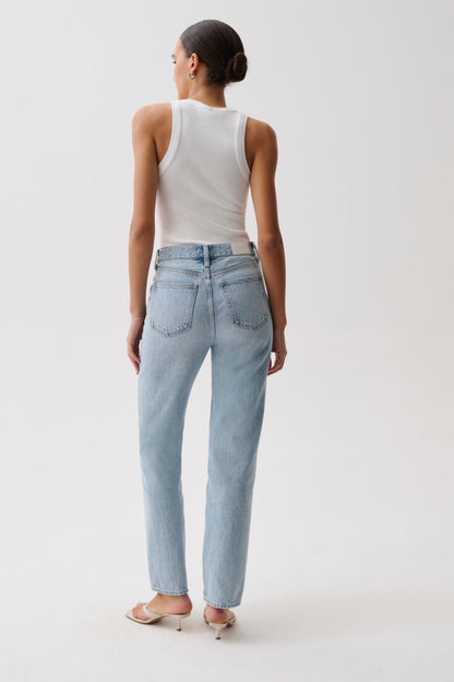 Cassie Super High Rise Straight Jean - Vibes