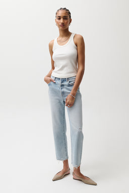 Cassie Super High Rise Straight Jean - Radiant Vintage - RADIANT VINTAGE / 24 - image 1