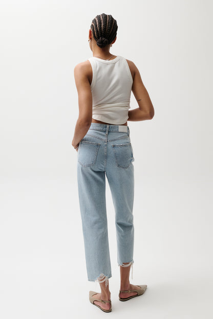 Cassie Super High Rise Straight Jean - Radiant Vintage
