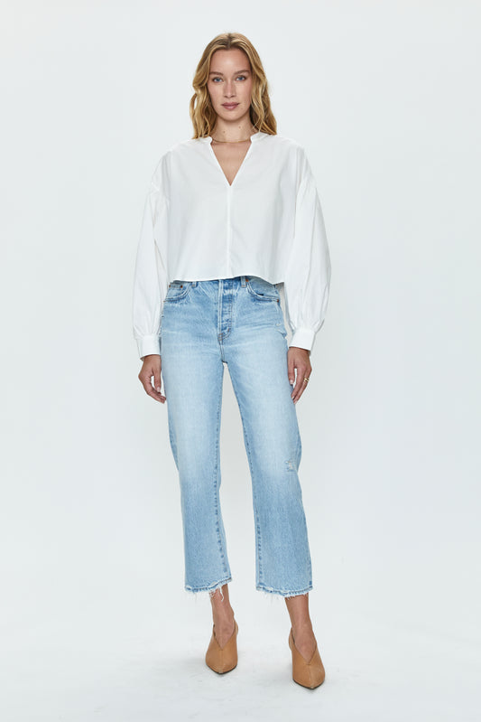 Cassie Super High Rise Straight Jean - Radiant Vintage