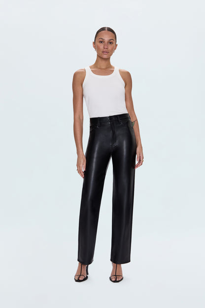 Cassie Super High Rise Straight Pant - Onyx