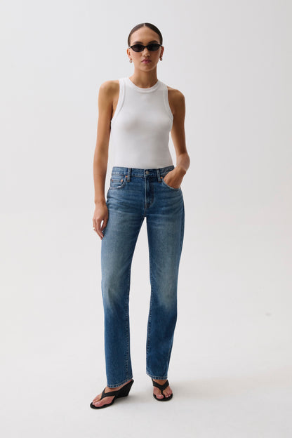 Issa Mid Rise Relaxed Straight Jean - Sorensen