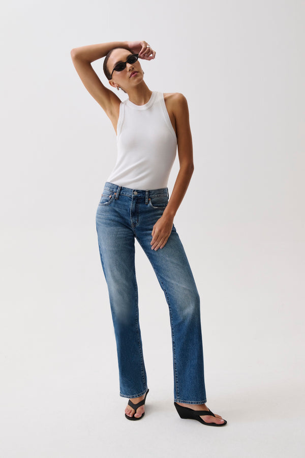 Issa Mid Rise Relaxed Straight Jean - Sorensen