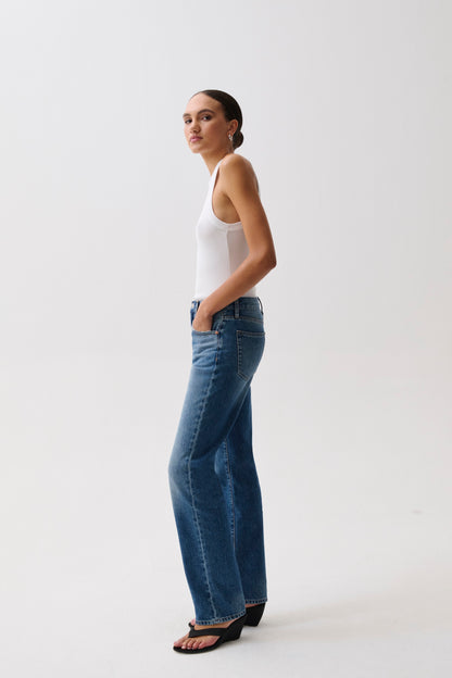 Issa Mid Rise Relaxed Straight Jean - Sorensen