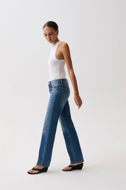 Issa Mid Rise Relaxed Straight Jean - Sorensen