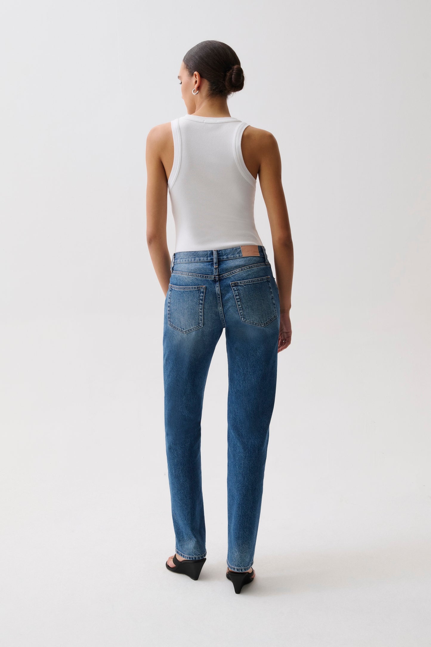 Issa Mid Rise Relaxed Straight Jean - Sorensen