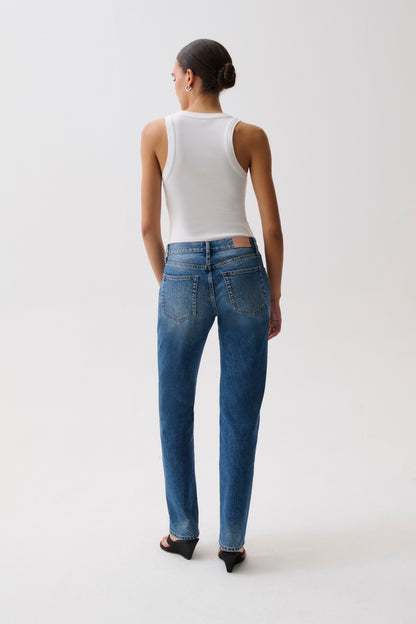Issa Mid Rise Relaxed Straight Jean - Sorensen
