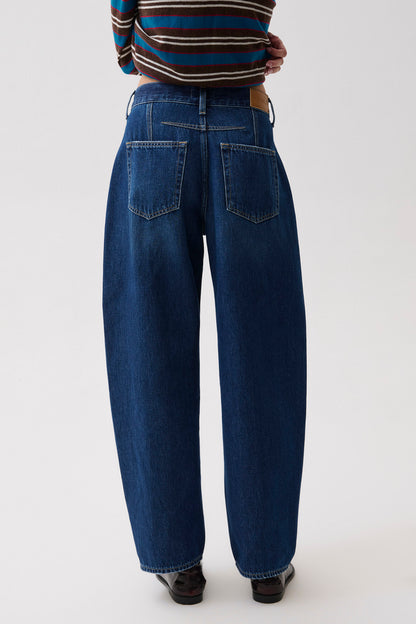 Sacha High Rise Relaxed Barrel - Nile