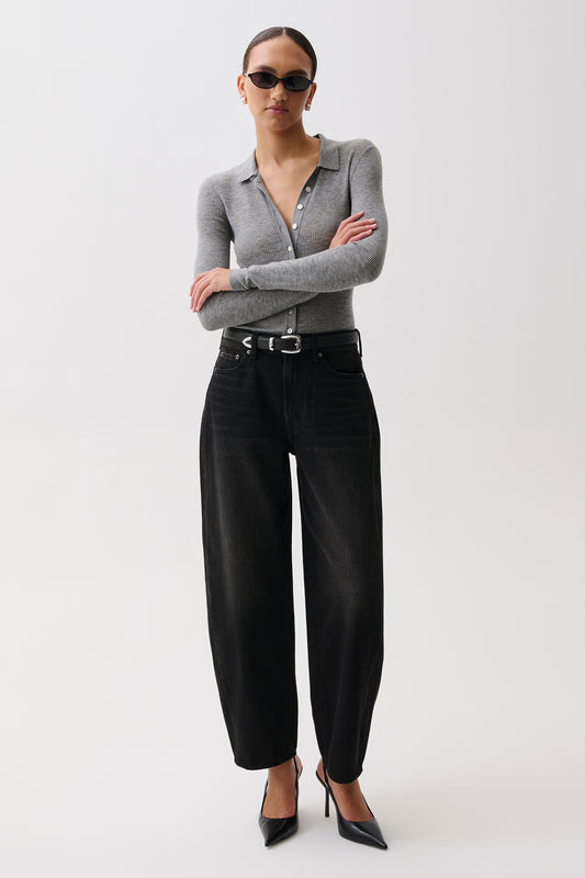 Sacha High Rise Relaxed Barrel - Spark