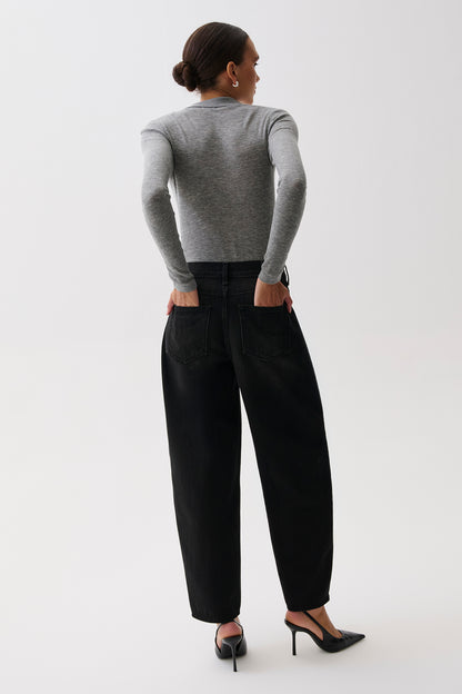 Sacha High Rise Relaxed Barrel - Spark