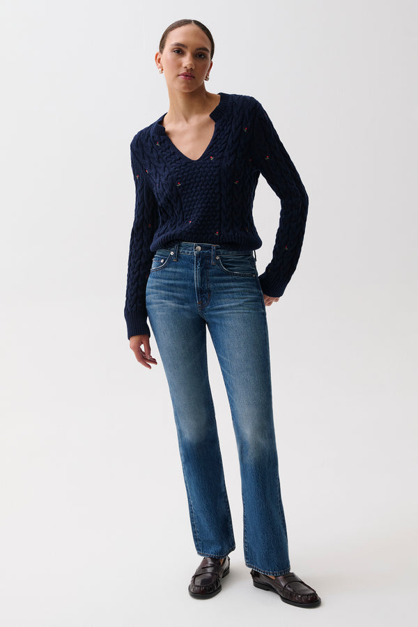 Dakota High Rise Authentic Bootcut - Midnight Haze