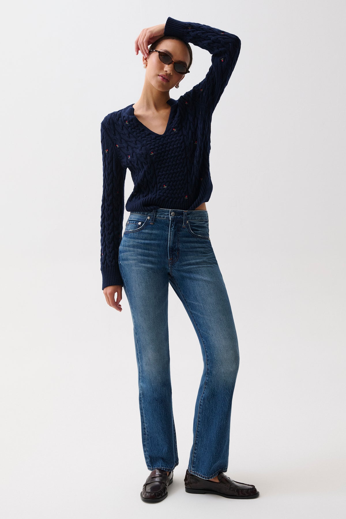 Dakota High Rise Authentic Bootcut - Midnight Haze