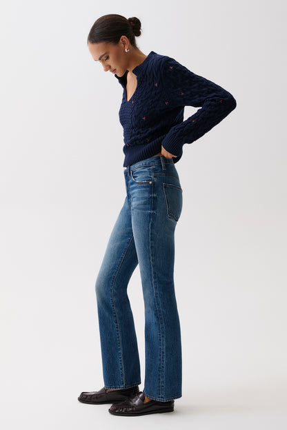 Dakota High Rise Authentic Bootcut - Midnight Haze
