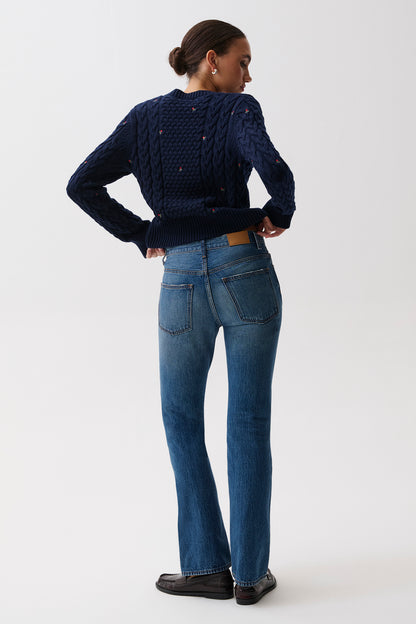 Dakota High Rise Authentic Bootcut - Midnight Haze
