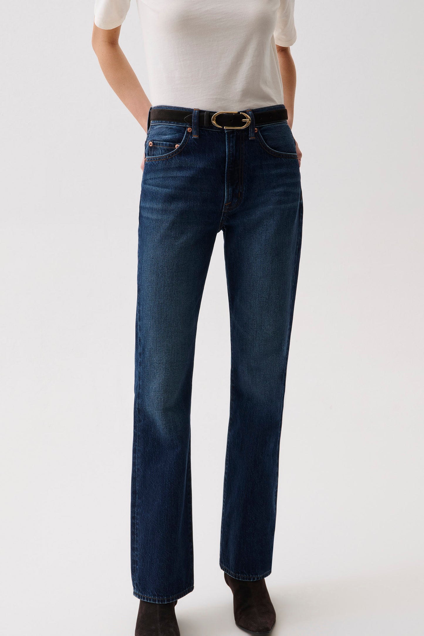 Dakota High Rise Bootcut - Skyscraper