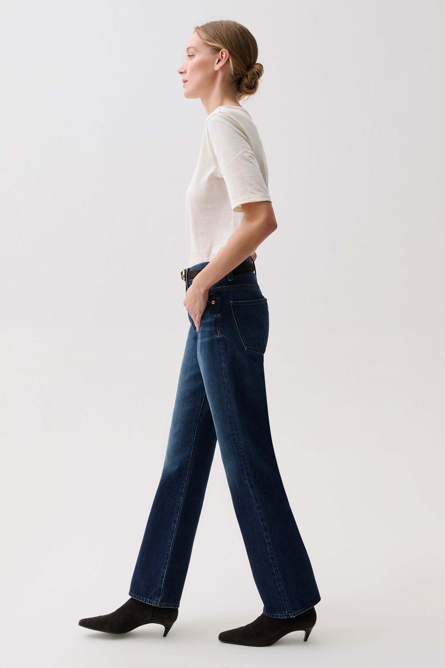 Dakota High Rise Bootcut - Skyscraper