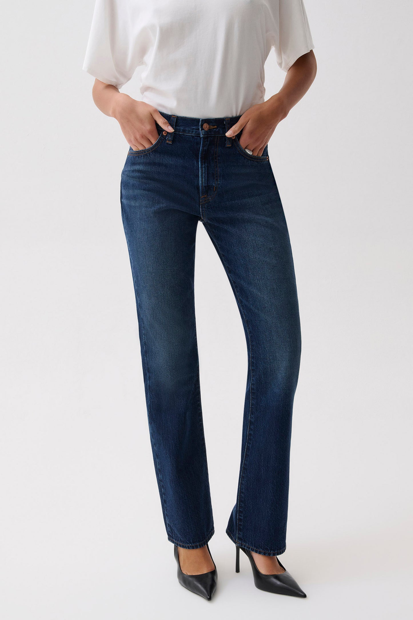 Dakota High Rise Bootcut - Skyscraper