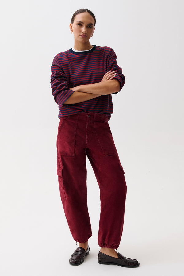 Honor Utility Cord Cargo - Deep Crimson