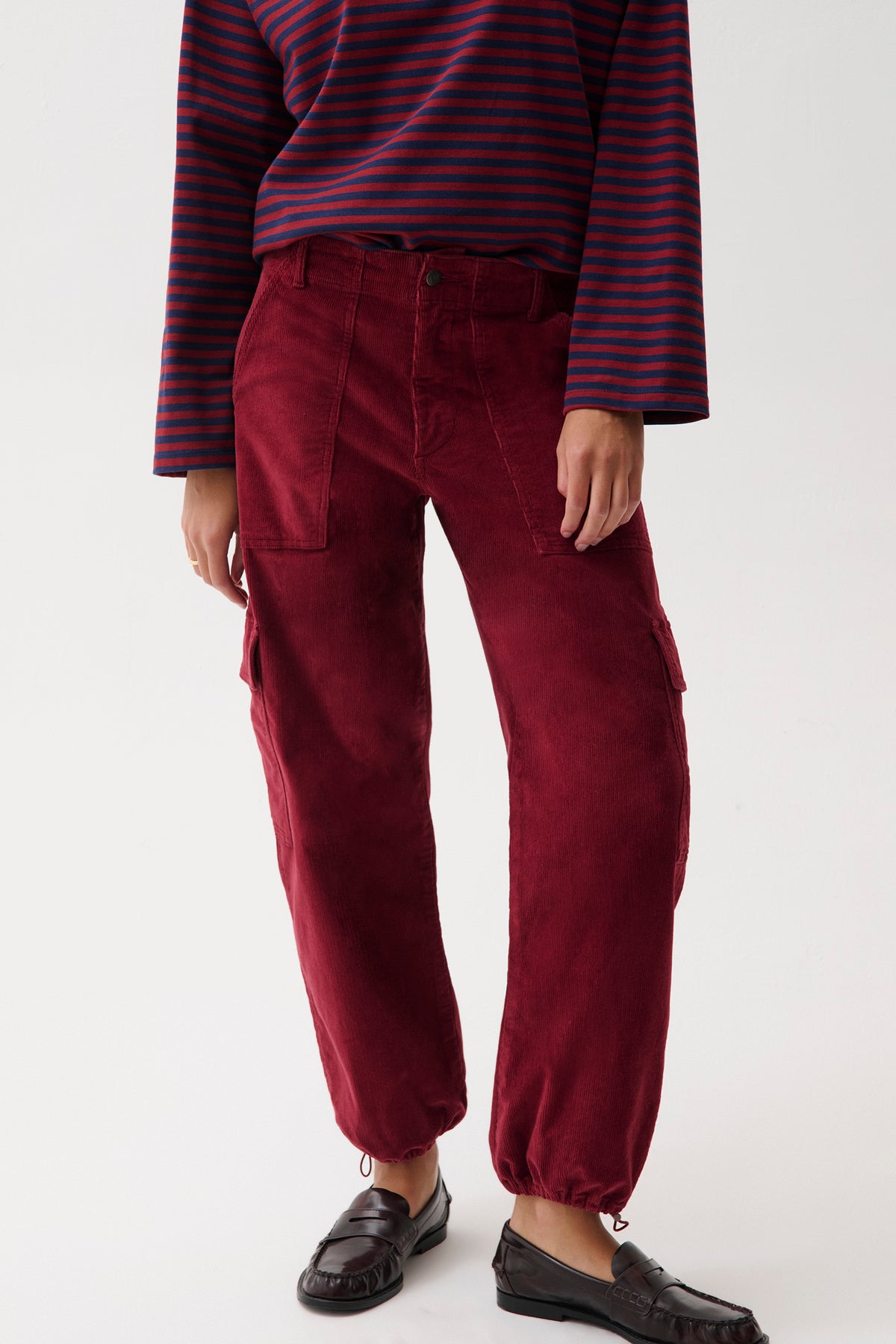 Honor Utility Cord Cargo - Deep Crimson