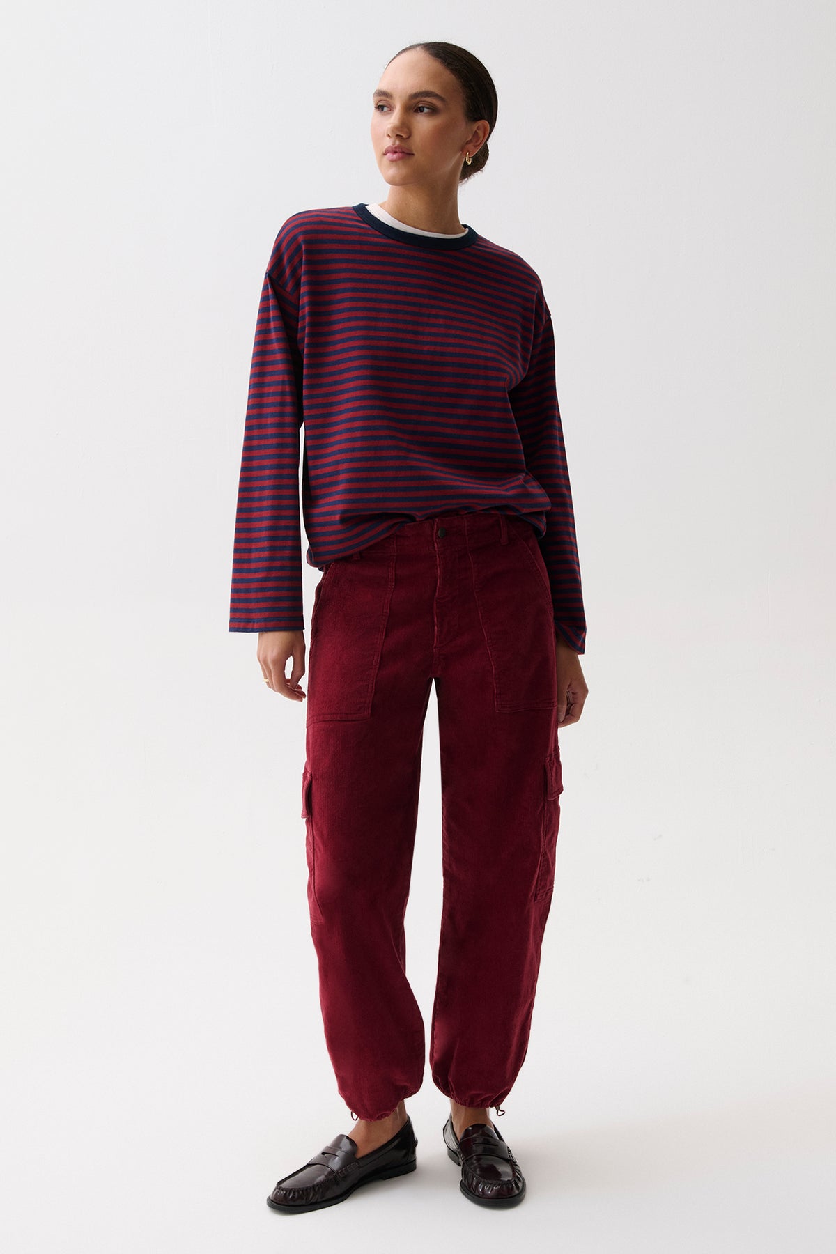 Honor Utility Cord Cargo - Deep Crimson