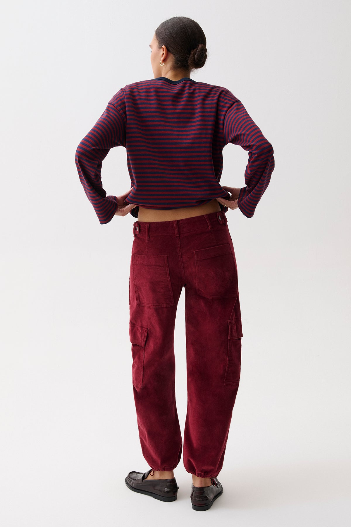 Honor Utility Cord Cargo - Deep Crimson