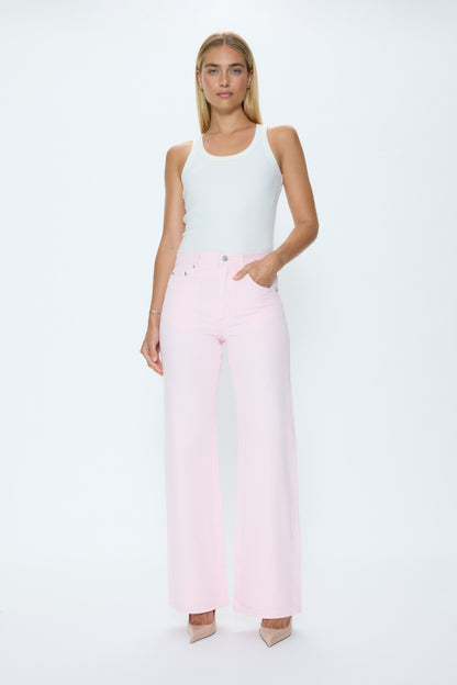 Larsen Relaxed Flare Jean - Blush