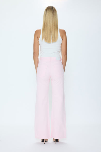 Larsen Relaxed Flare Jean - Blush