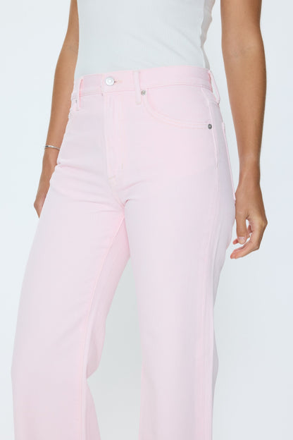 Larsen Relaxed Flare Jean - Blush