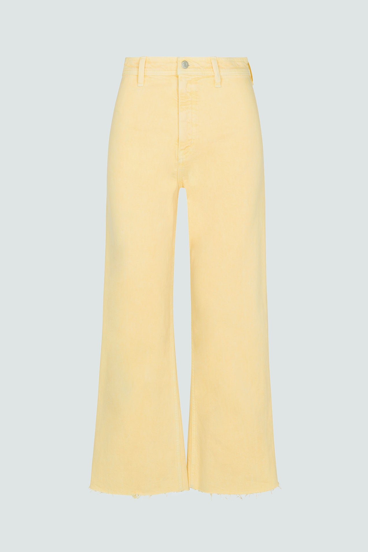 Penny High Rise Wide Leg Crop Jean -  Soft Honey