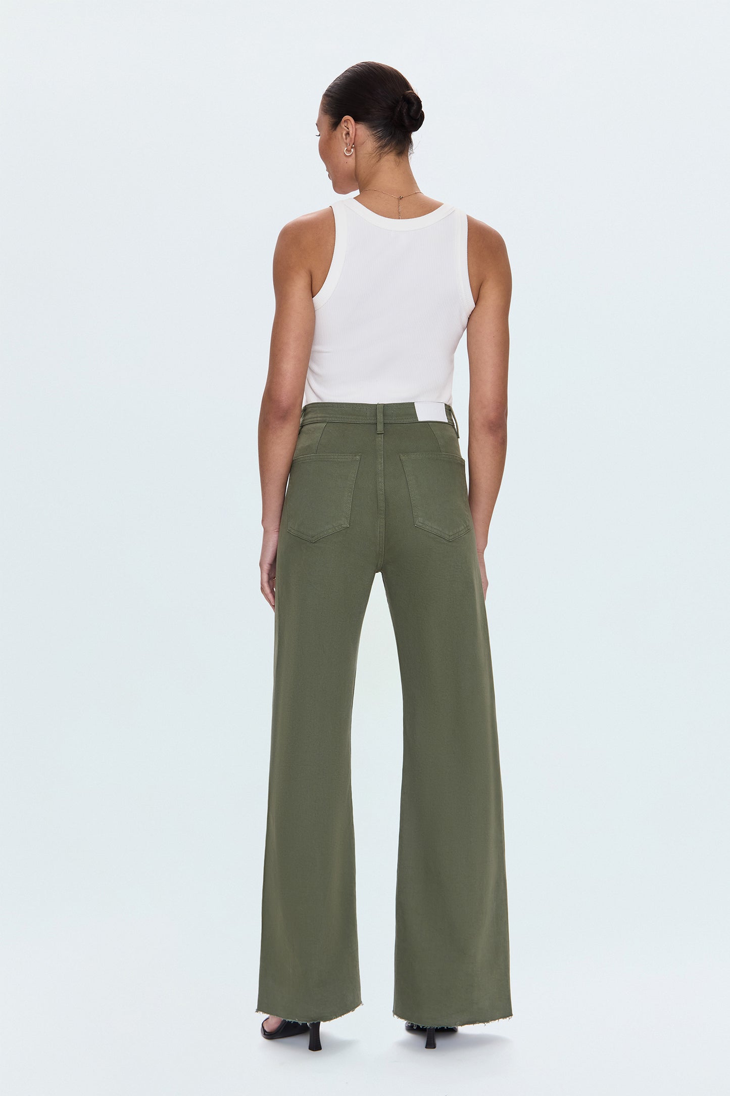 Penny High Rise Wide Leg Jean - Meadow