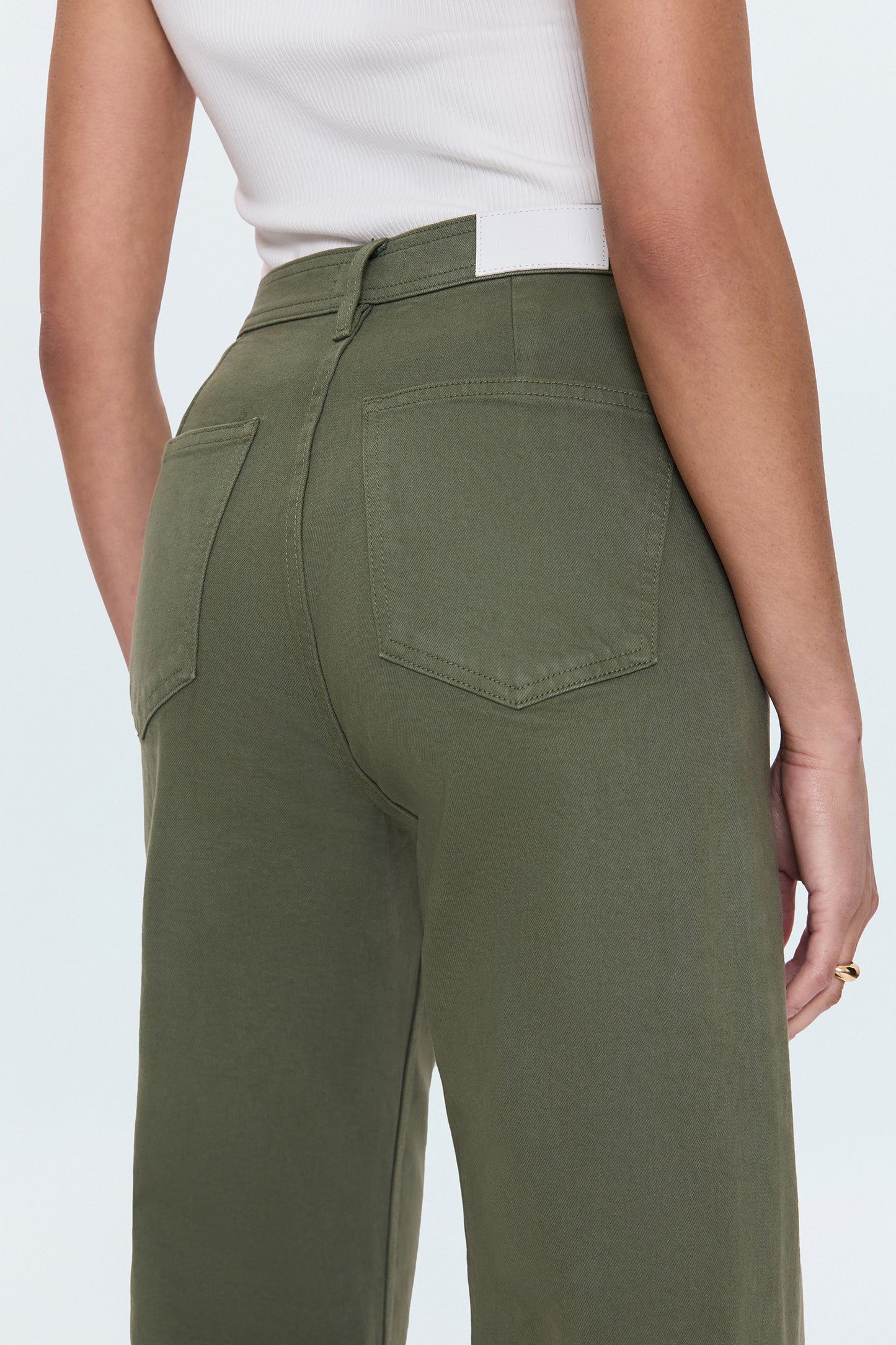 Penny High Rise Wide Leg Jean - Meadow
