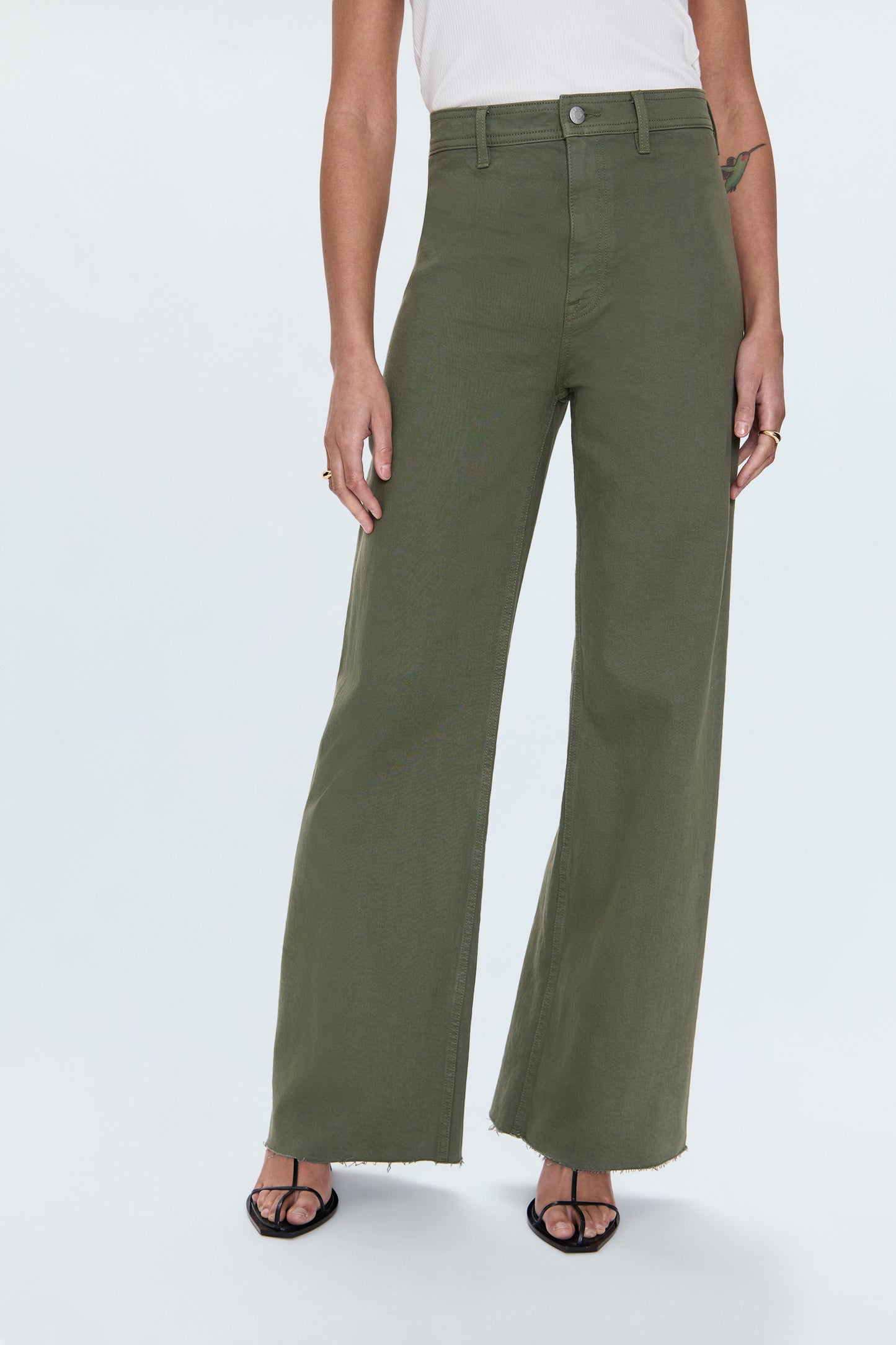 Penny High Rise Wide Leg Jean - Meadow