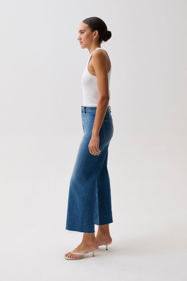 Penny High Rise Wide Leg - Rooftop