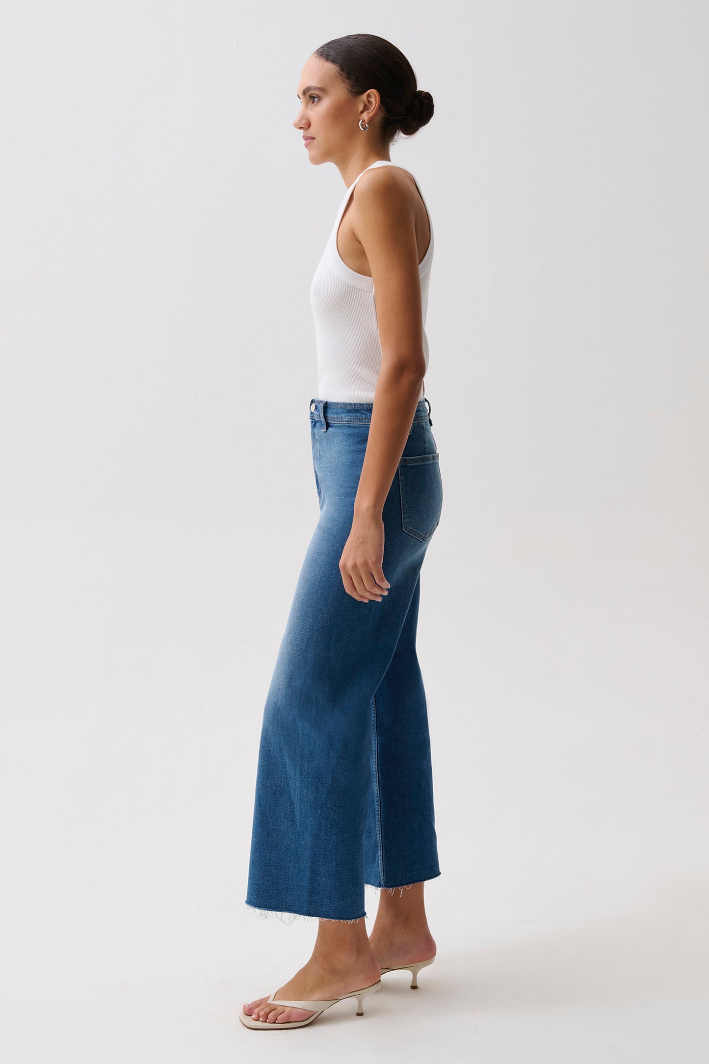 Penny High Rise Wide Leg - Rooftop