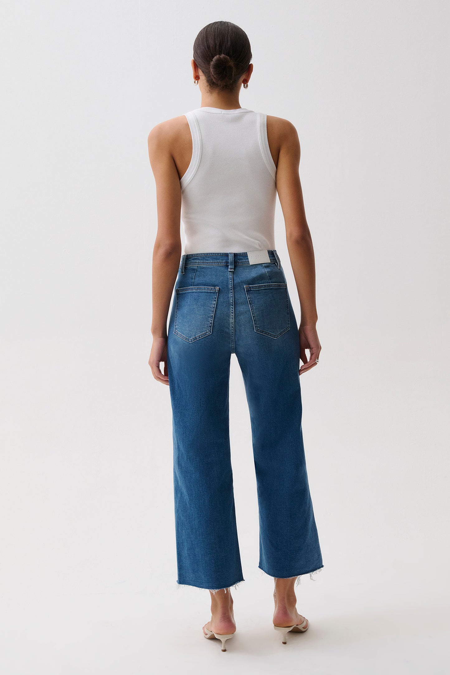 Penny High Rise Wide Leg - Rooftop