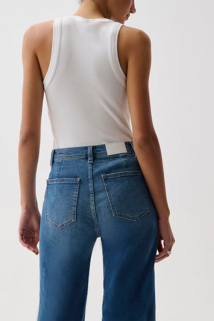 Penny High Rise Wide Leg - Rooftop