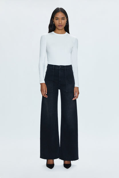 Penny High Rise Wide Jean -  Collins