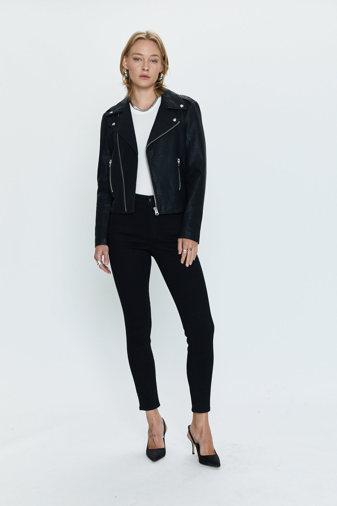 Aline High Rise Skinny - Dark Matter