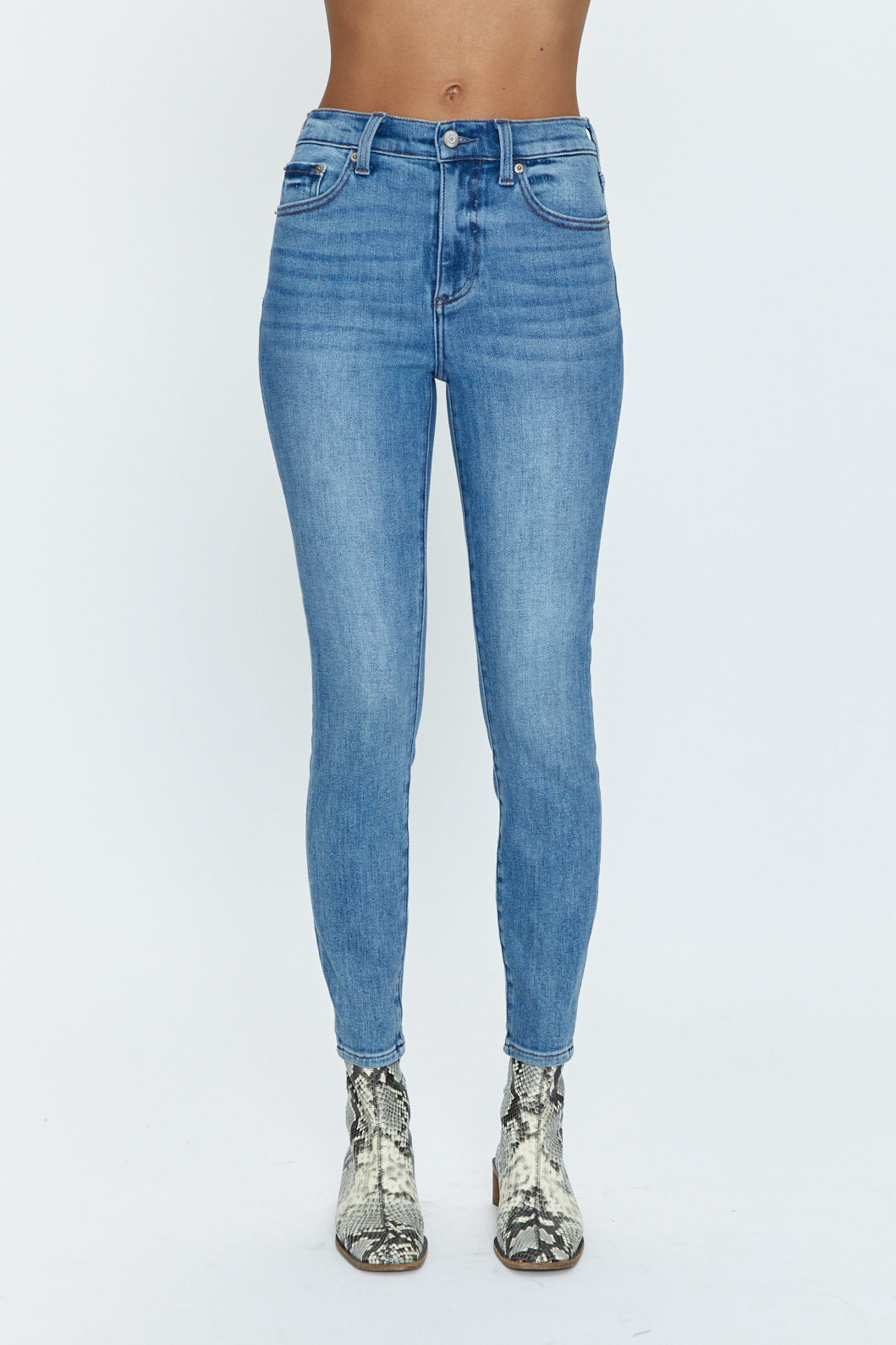 Aline High Rise Skinny Jean - Linden